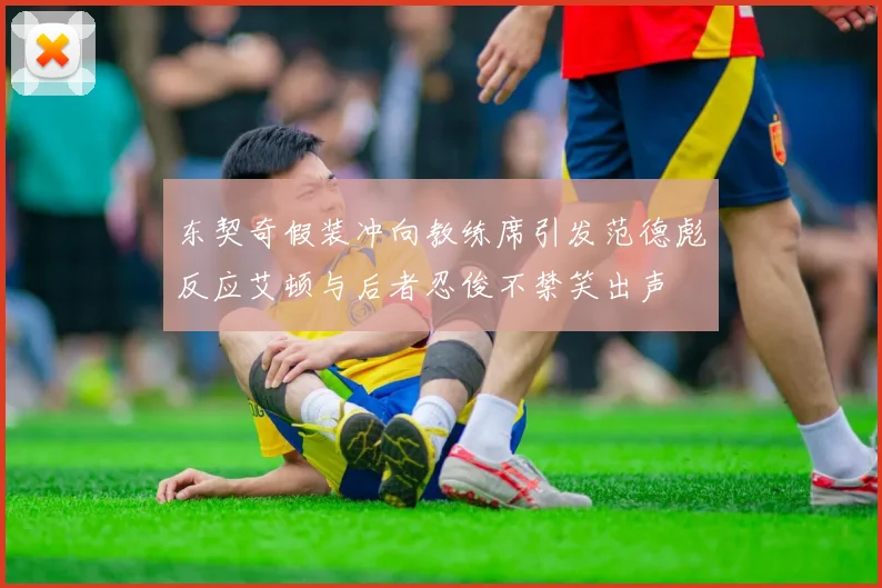 东契奇假装冲向教练席引发范德彪反应艾顿与后者忍俊不禁笑出声