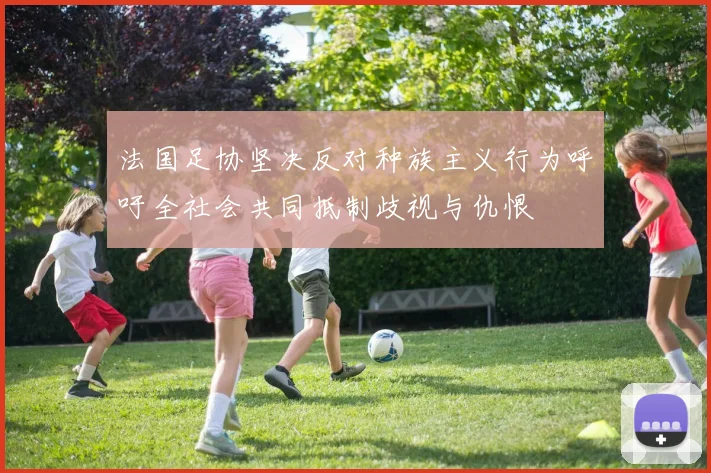 法国足协坚决反对种族主义行为呼吁全社会共同抵制歧视与仇恨